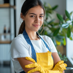 a professional cleaner